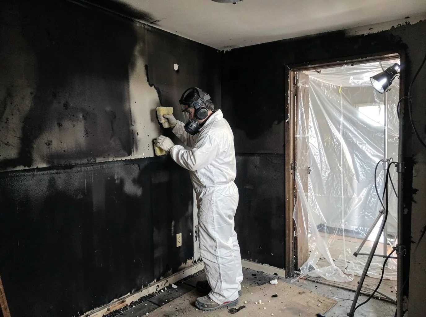 Fire Damage Restoration company in Almond, NC